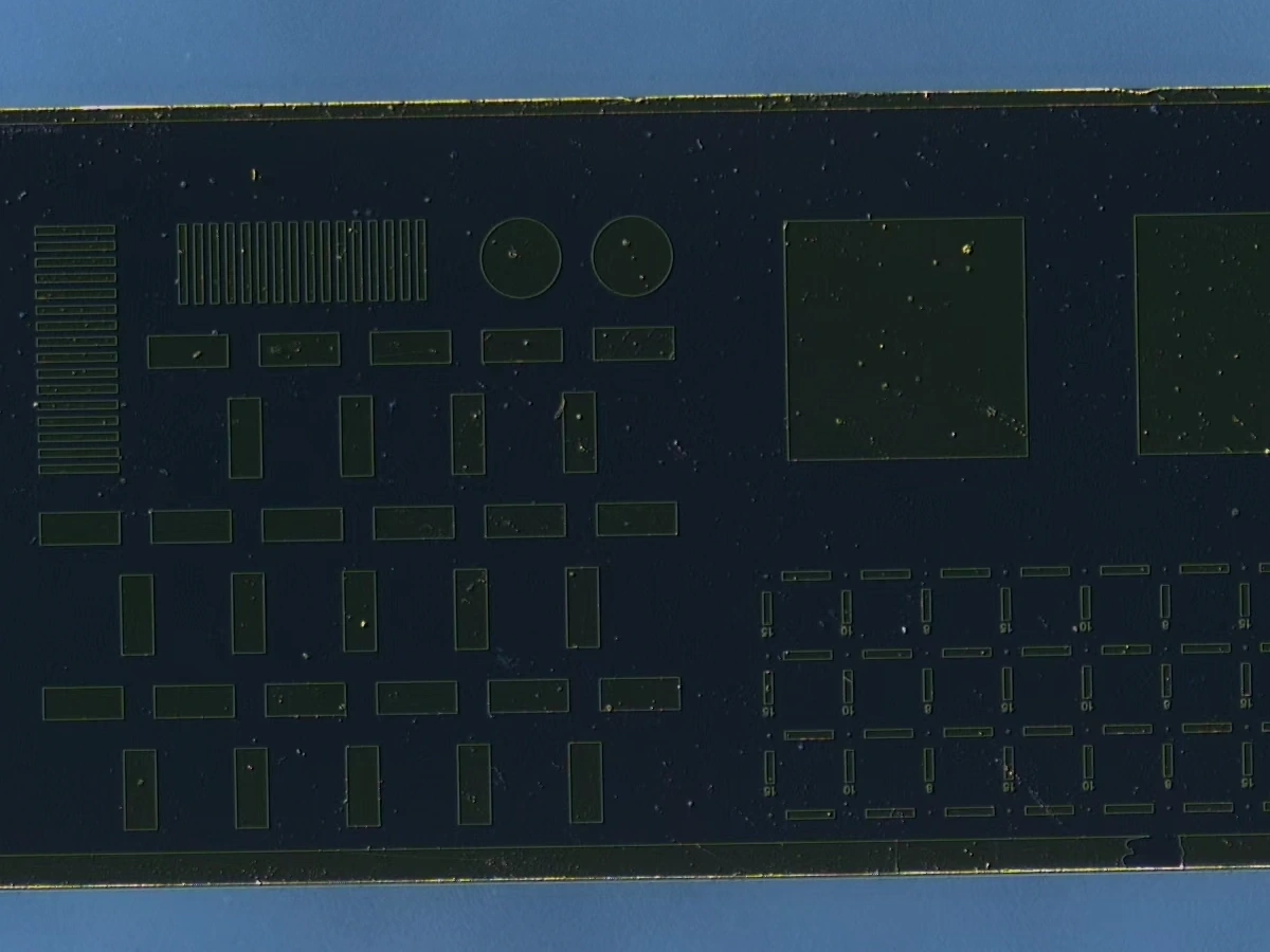峻茂SC6301临时保护用于光刻/刻蚀关键尺寸校准测试片临时保护