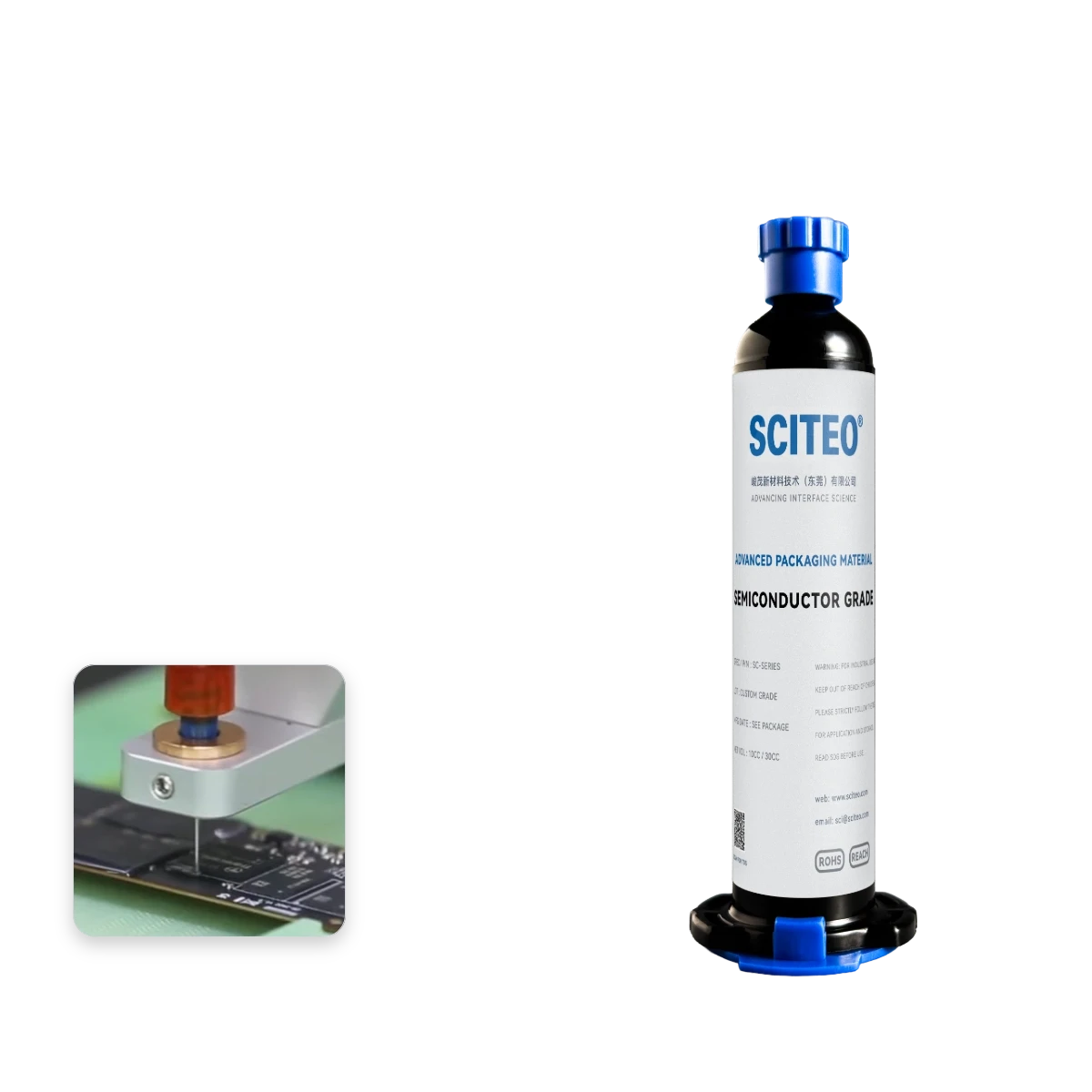SC6020 UV-Cure Chip Packaging Adhesive — Semiconductor Bonding, Sealing, Fixation, Anti-Aging