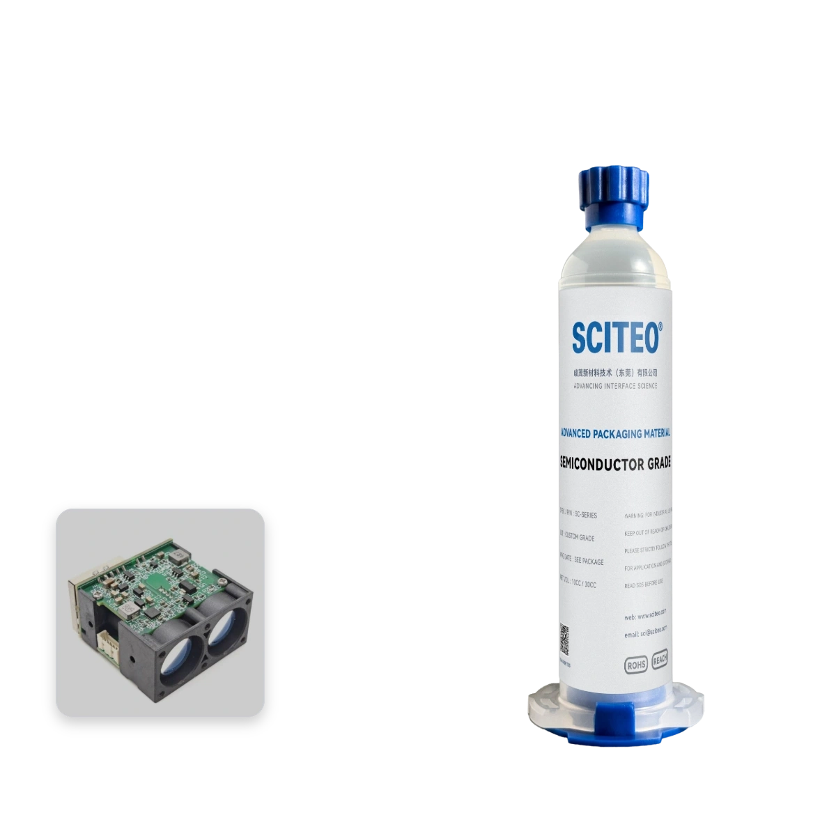 SC6036 85/85 Anti-Aging Adhesive — 1000h Humidity/Heat, Low Outgassing, Insulating, Bonding, Sealing