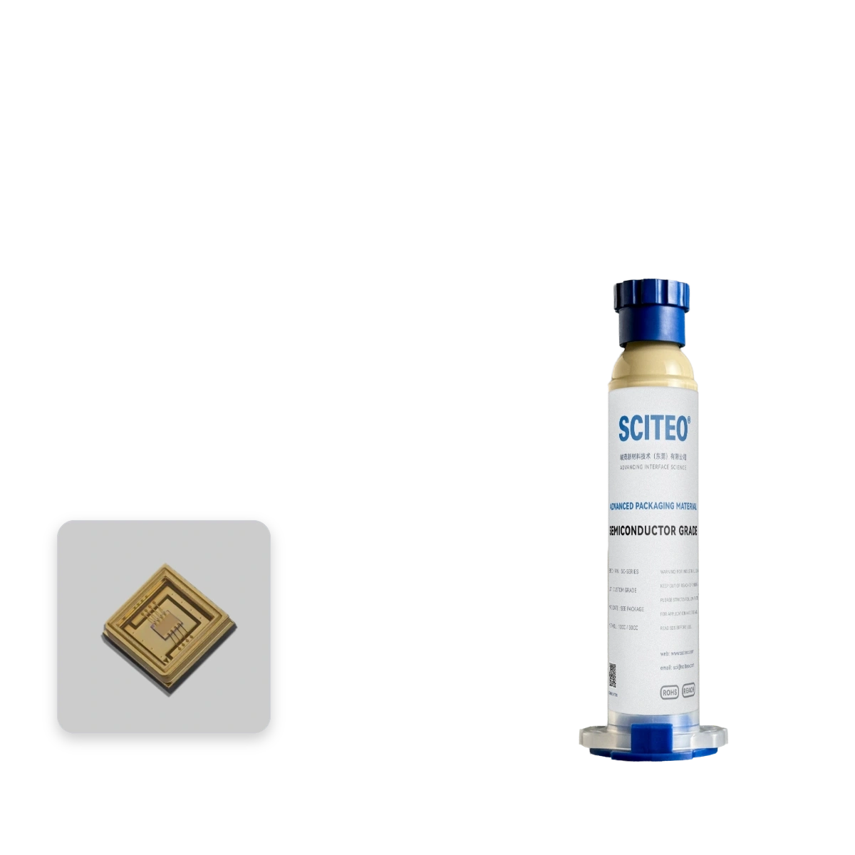 SC6218 20W Thermal Epoxy — High-Tg 195°C, Long-Term Anti-Aging, High-Strength, Low-CTE 28 ppm