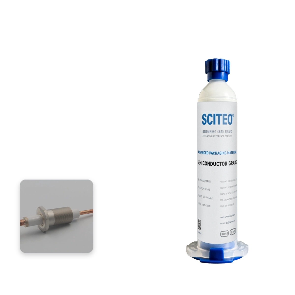 SC633 Long-Term 400°C Potting Compound — Thermal, Insulating, Acid/Alkali-Resistant, Single-Component