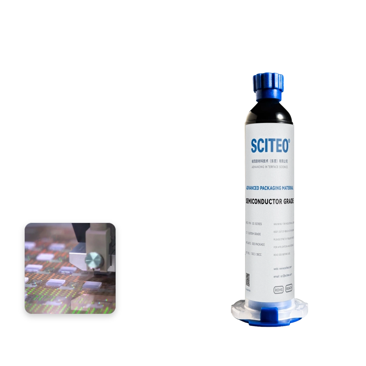 SC6707 Chip-Package Underfill Epoxy — Low-CTE, High-Tg, High-Modulus for Advanced Packaging
