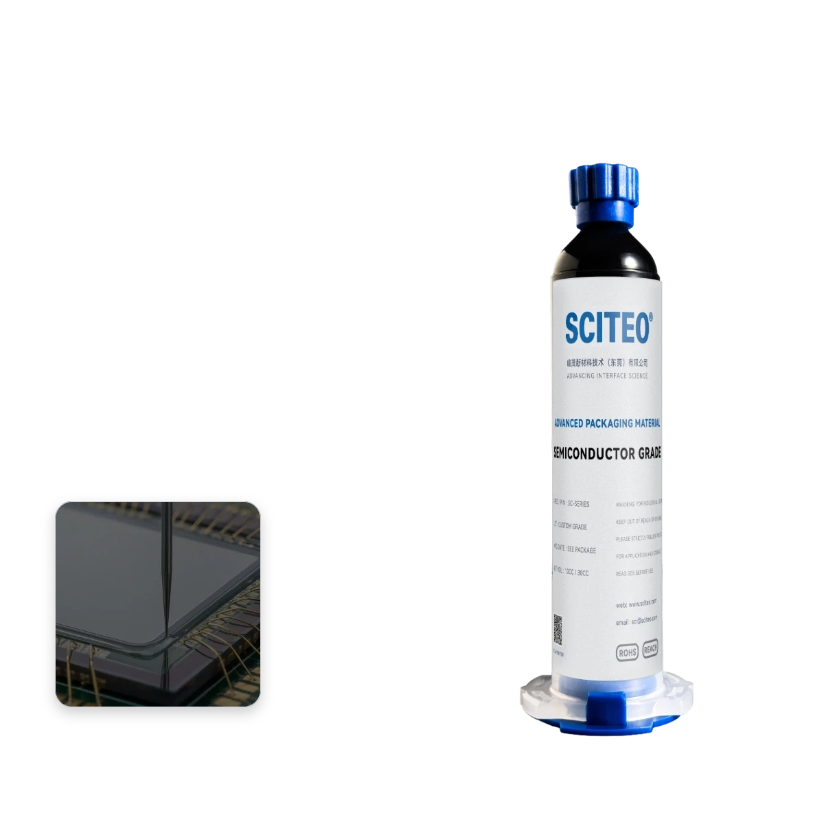SC6724 CMOS Sensor Epoxy — CIS Chip Package, High-Temp, Bonding, Sealing, Anti-Aging