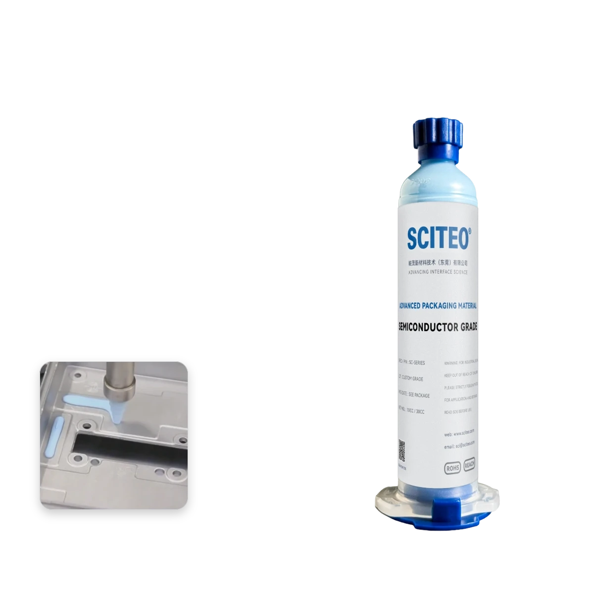 SC6920 8W High-Thermal Gel — Non-Curing, Insulating, Low Thermal Resistance, Single-Component